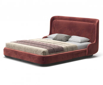 Modern Double Bed-ID:180027014