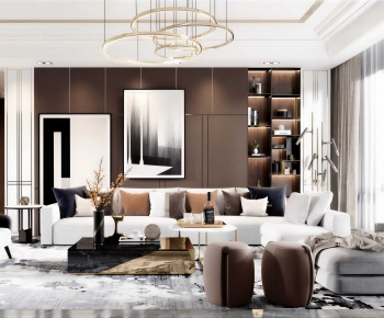 Modern A Living Room-ID:938023098