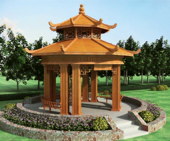 New Chinese Style Pavilion-ID:317904957