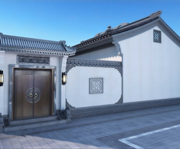 Chinese Style Facade Element-ID:972965963