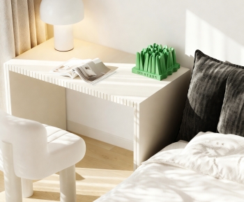 Modern Computer Desk And Chair-ID:100069087