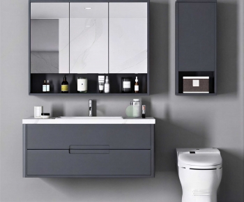 Modern Bathroom Cabinet-ID:305763964