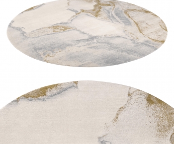 Modern Circular Carpet-ID:641520027