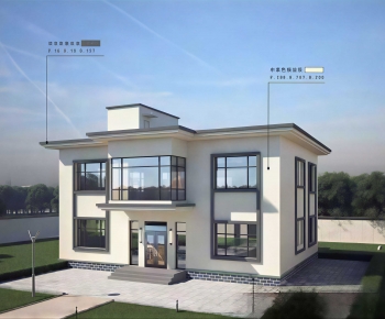New Chinese Style Detached Villa-ID:607578997