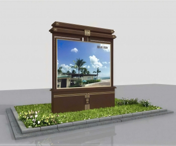 New Chinese Style Guide Board/bulletin Board-ID:631863126