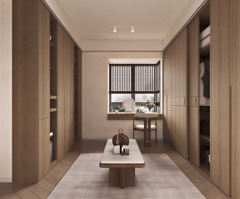 New Chinese Style Clothes Storage Area-ID:563069117