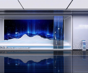 Modern Exhibition Hall-ID:335593944