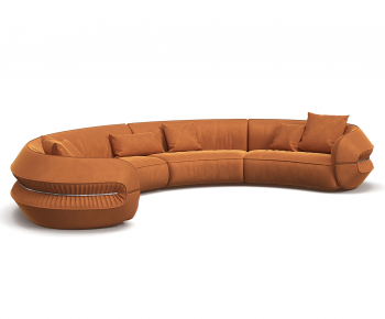 Modern Curved Sofa-ID:733469011