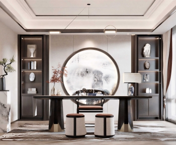 New Chinese Style Tea House-ID:582582009