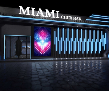 Modern Facade Element-ID:369194031