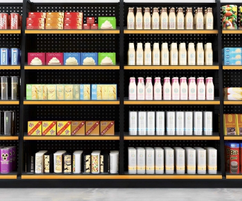 Modern Supermarket Shelf-ID:774081957