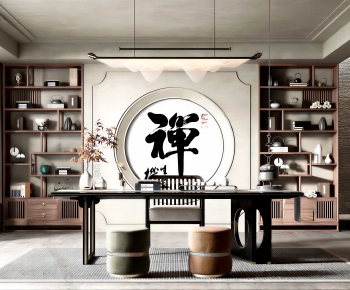 New Chinese Style Tea House-ID:104886053