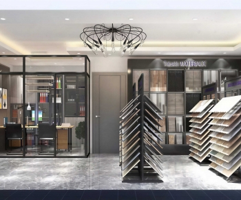 Modern Exhibition Hall-ID:579715978