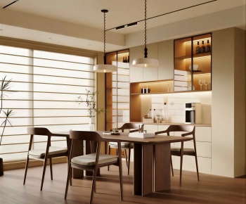 Modern Dining Room-ID:651761057