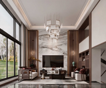 Modern A Living Room-ID:392534023