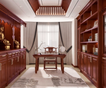 New Chinese Style Study Space-ID:834964046