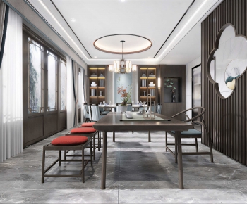 New Chinese Style Dining Room-ID:468099135