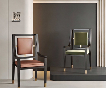 New Chinese Style Dining Chair-ID:241869932