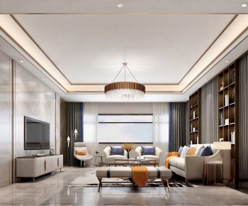 Modern A Living Room-ID:531675102