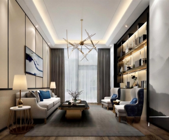 Modern A Living Room-ID:225861075