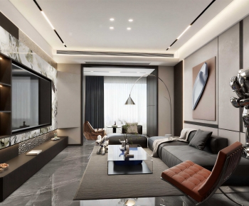 Modern A Living Room-ID:486310016