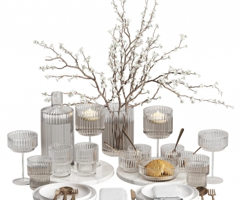 Modern Cutlery/tea Set-ID:764451092