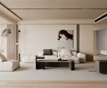 Modern A Living Room-ID:758550266