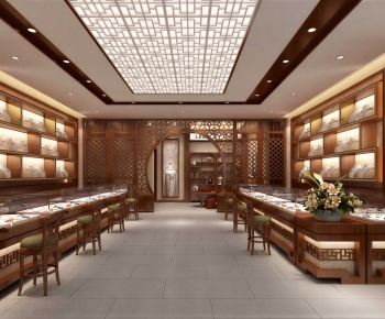 New Chinese Style Jewelry Store-ID:781049971