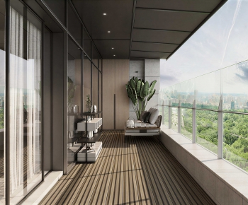 Modern Leisure Balcony-ID:258863931