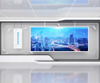 Modern Exhibition Hall-ID:766708929