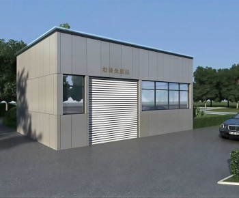 Modern Public Building-ID:104518899