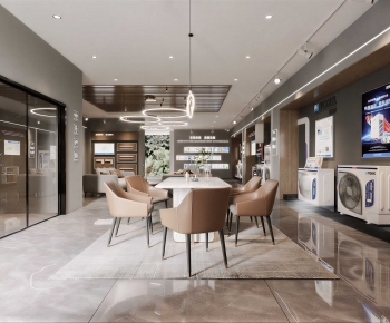 Modern Exhibition Hall-ID:775115972