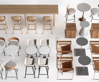 Modern Dining Table And Chairs-ID:364775906