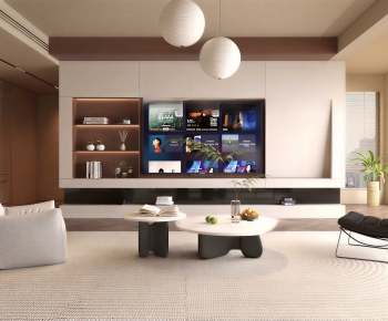 Modern A Living Room-ID:122480498