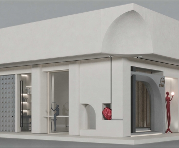 Modern Facade Element-ID:759223947