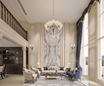 European Style A Living Room-ID:655241976