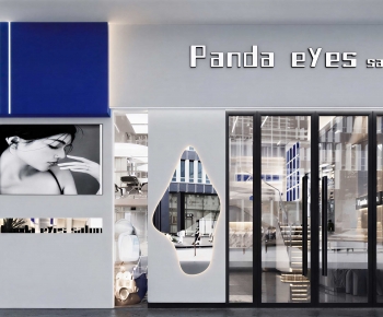 Modern Facade Element-ID:727332126