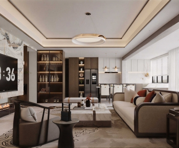 Modern A Living Room-ID:227214105