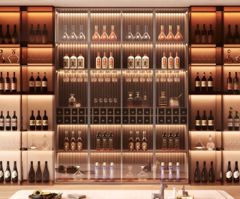 Modern Wine Cabinet-ID:384731053