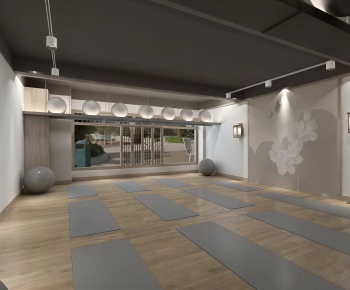 Modern Yoga Room-ID:870378021