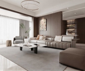 Modern A Living Room-ID:619524005
