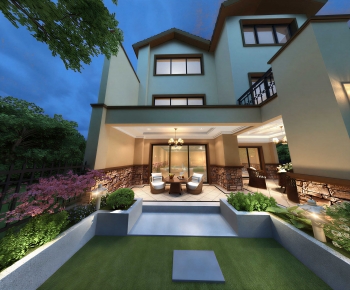 Modern Courtyard/landscape-ID:926595936