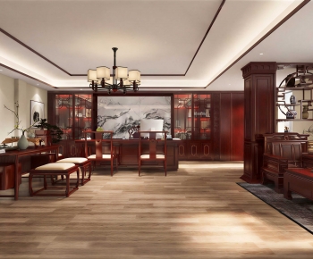 New Chinese Style Study Space-ID:573824886