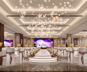 Modern Banquet Hall-ID:818770894