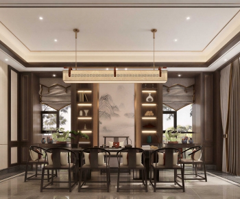 New Chinese Style Tea House-ID:559917934