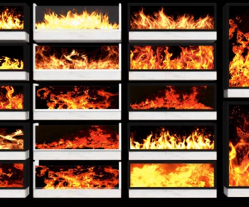 Modern Electronic Fireplace-ID:938946017