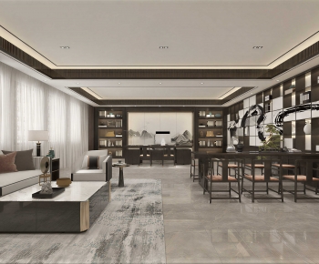 New Chinese Style Manager's Office-ID:337650065