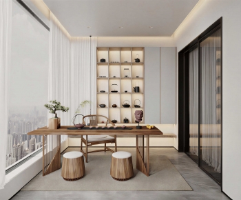 New Chinese Style Tea House-ID:548763042