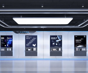 Modern Exhibition Hall-ID:850250965