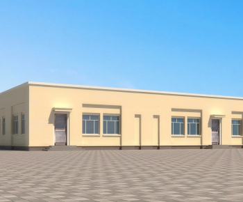 Modern Industrial Building-ID:329668053